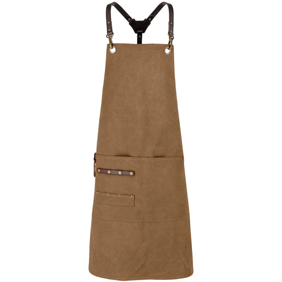 JOBELINE Grembiule con pettorina Canvas 88x80 cm (LxL); 88x80 cm (LxL); sabbia - immagine 1