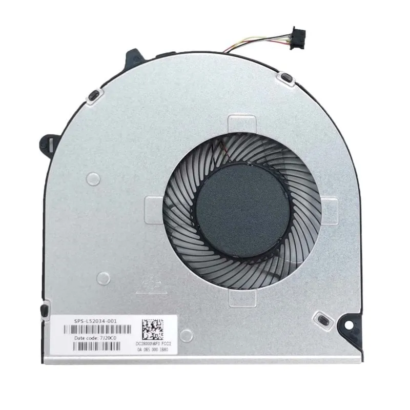 Ventola CPU per laptop Hp 15-dw 15-du 250 G8 255 G8 250 G9 15s-dy 15s-du L52034-001 - immagine 1
