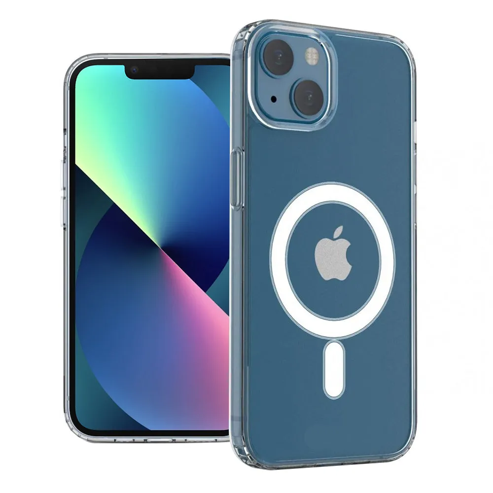 Custodia MagSafe per Apple iPhone 13, Techsuit, Pro, Trasparente - immagine 1