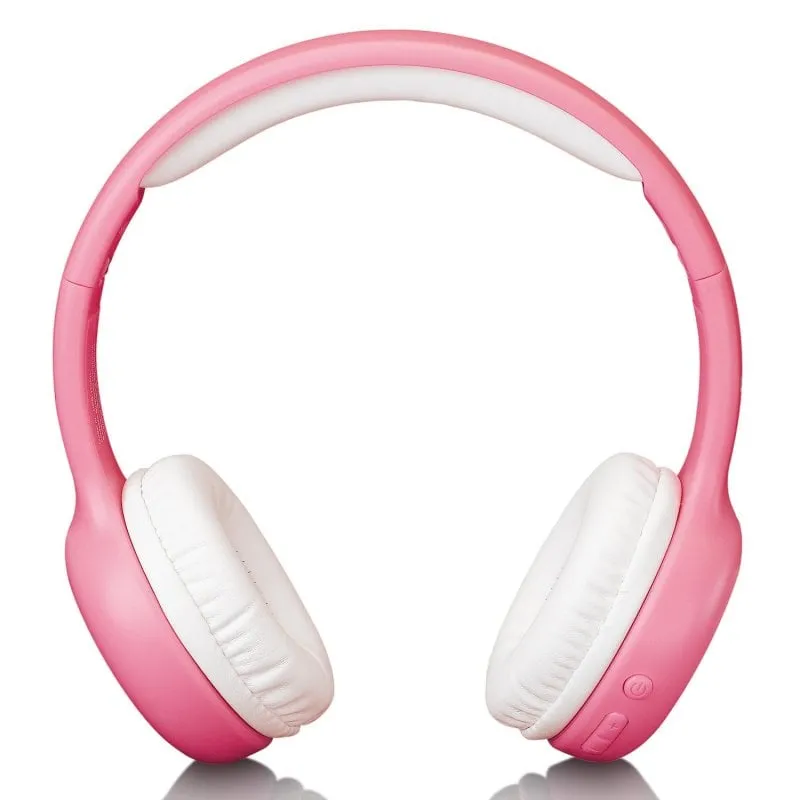 Lenco HPB-110PK Auricolare Con cavo e senza cavo A Padiglione Micro-USB Bluetooth Rosa - immagine 1