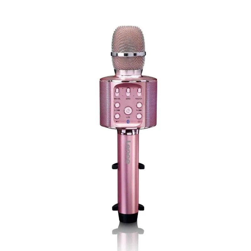 Lenco BMC-090 Rosa Microfono per karaoke - immagine 1