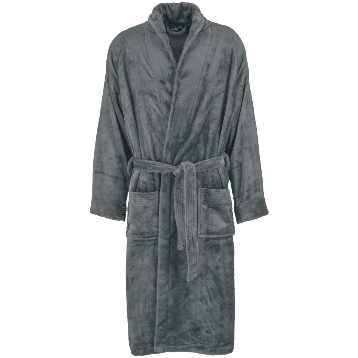 ERWIN M. Accappatoio Miron; Taglia L/XL; grigio - immagine 1