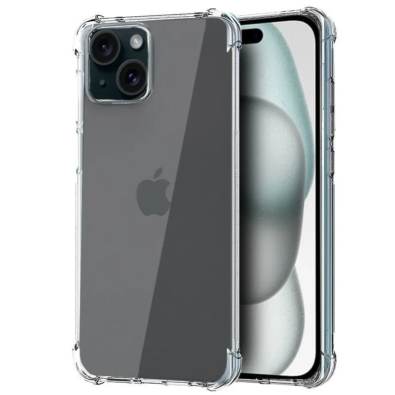Fantastica custodia antishock trasparente per iPhone 15 - immagine 1