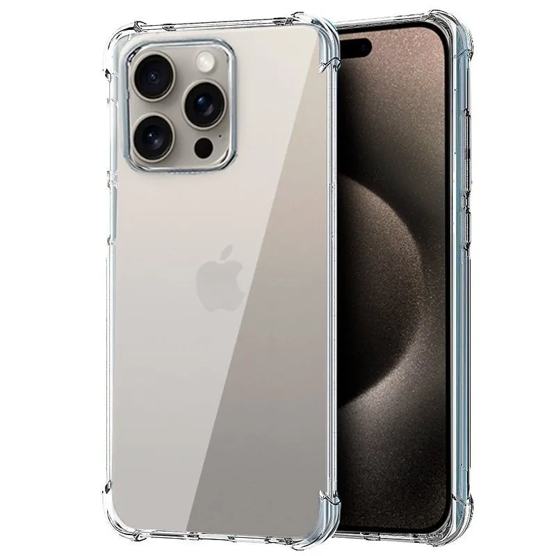 Fantastica custodia antishock trasparente per iPhone 15 Pro Max - immagine 1