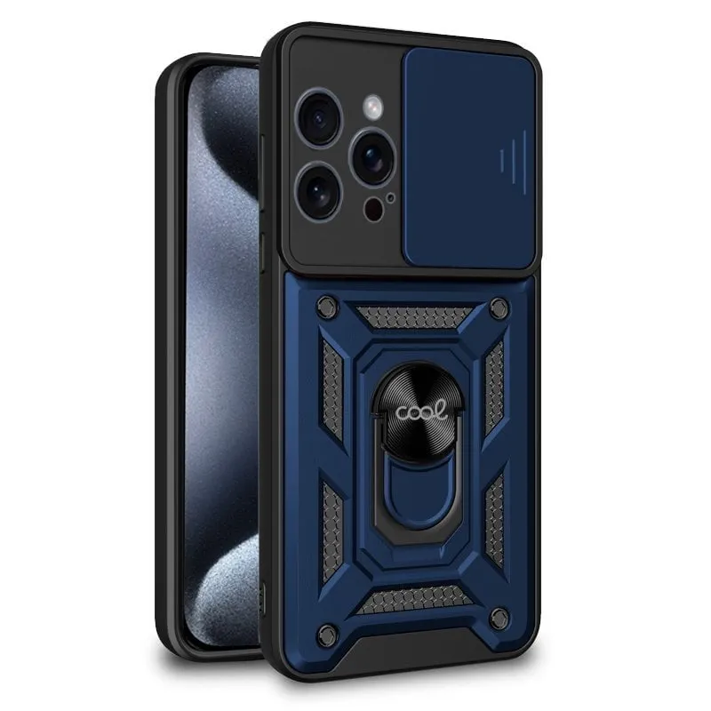Fantastica custodia rigida ad anello marino per iPhone 15 Pro - immagine 1