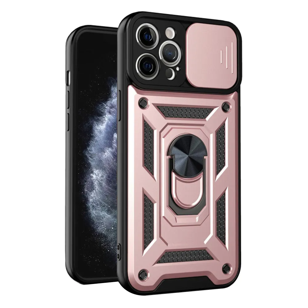 Custodia per Apple iPhone 11 Pro, Techsuit, CamShield, Rosa - immagine 1