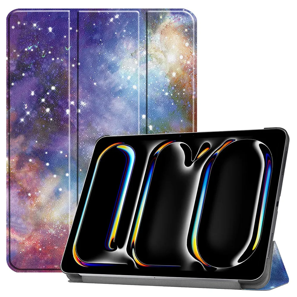 Custodia per Apple iPad Pro 13 (2024), Techsuit, FoldPro Galaxy, Multicolore - immagine 1