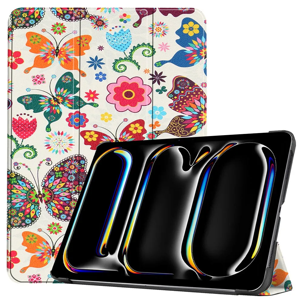 Custodia per Apple iPad Pro 13 (2024), Techsuit, FoldPro Butterfly, Multicolore - immagine 1
