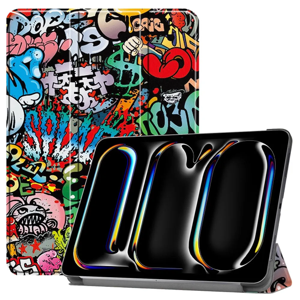 Custodia per Apple iPad Pro 13 (2024), Techsuit, FoldPro Urban Vibe, Multicolore - immagine 1