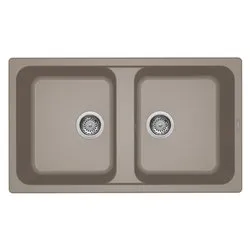 Lavello 2 vasche (86x50cm) LIFE 450 Tortora Opaco LG245043 - immagine 1