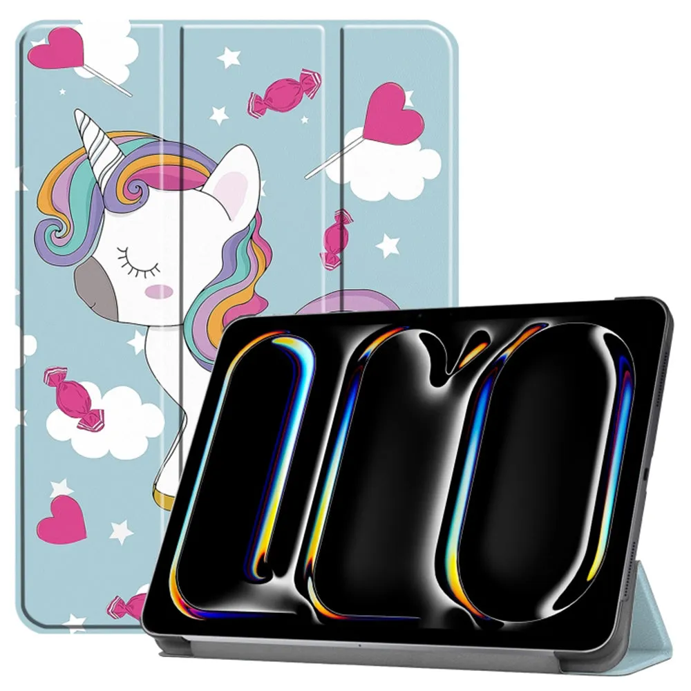 Custodia per Apple iPad Pro 11 (2024), Techsuit, FoldPro Unicorn, Multicolore - immagine 1