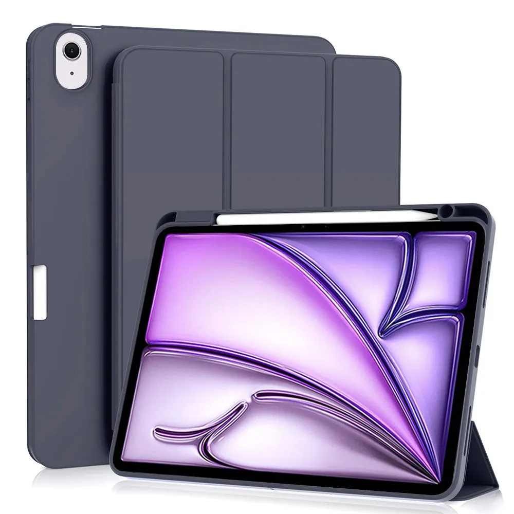 Custodia per Apple iPad Air 11 (2026) / iPad Air 11 (2025) / Air 11 (2024), Techsuit, Flex Trifold, Blu Navy - immagine 1