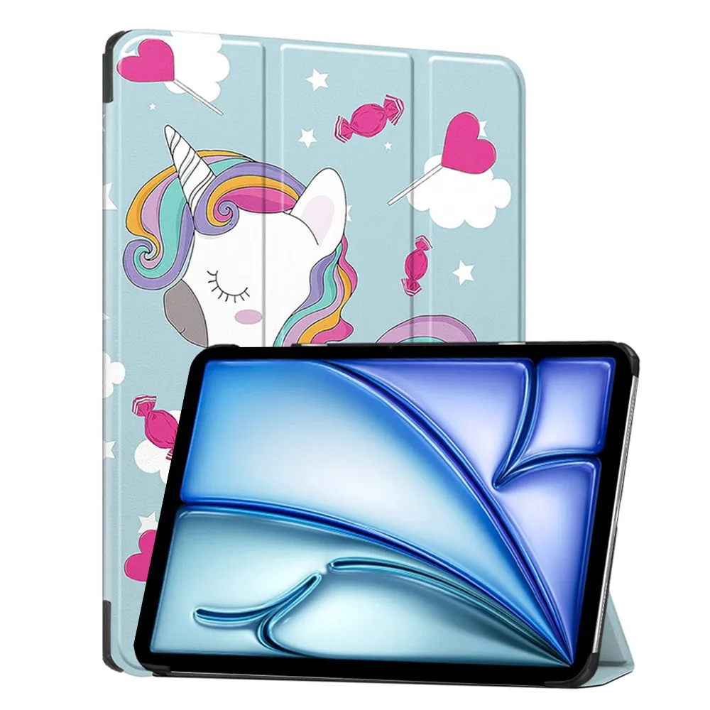 Custodia per Apple iPad Air 11 (2026) / iPad Air 11 (2025) / Air 11 (2024), Techsuit, FoldPro Unicorn, Multicolore - immagine 1