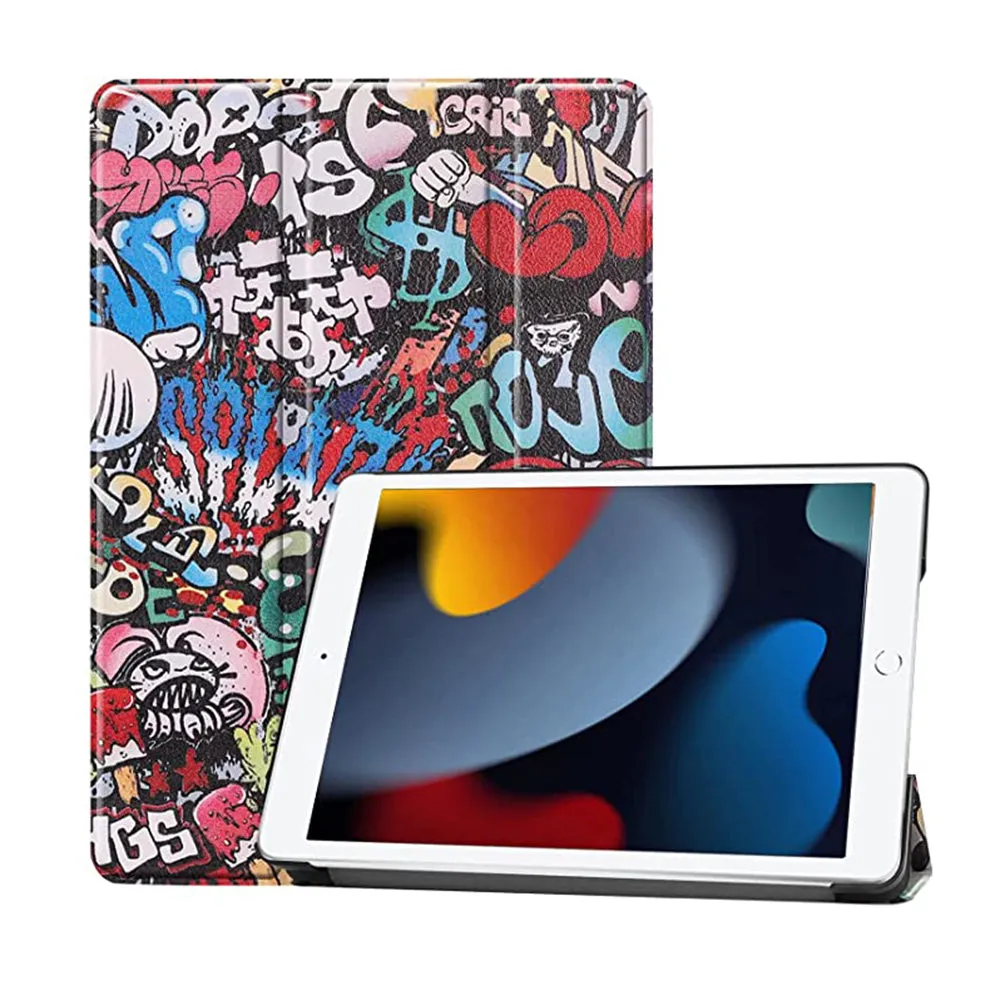Custodia per Apple iPad 10.2 (2021) / 10.2 (2020) / 10.2 (2019), Techsuit, FoldPro, Multicolore - immagine 1