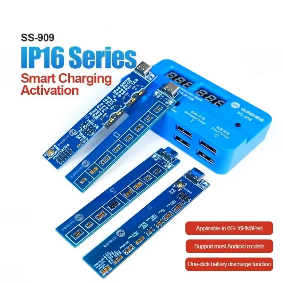 Alimentatore Scheda Sunshine SS-909 per Apple iPhone / iPad / Serie Universale, 2in1 - immagine 1