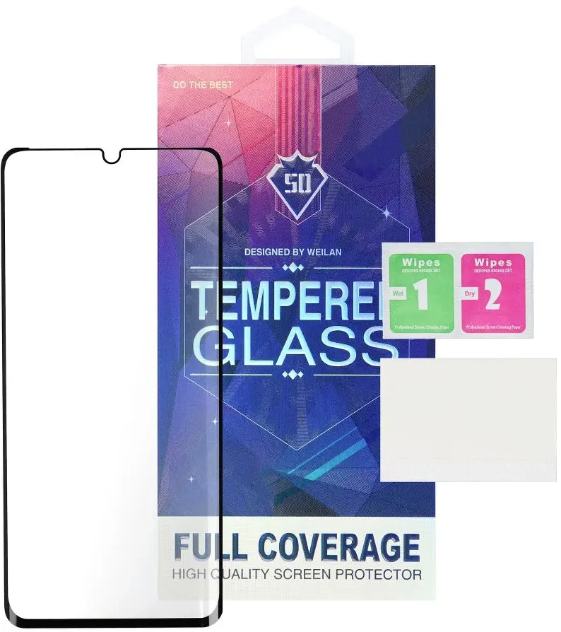 Pellicola protettiva per schermo OEM per Xiaomi Redmi Note 14 Pro+ 5G, Vetro Temperato, Full Glue, 5D, Nero - immagine 1
