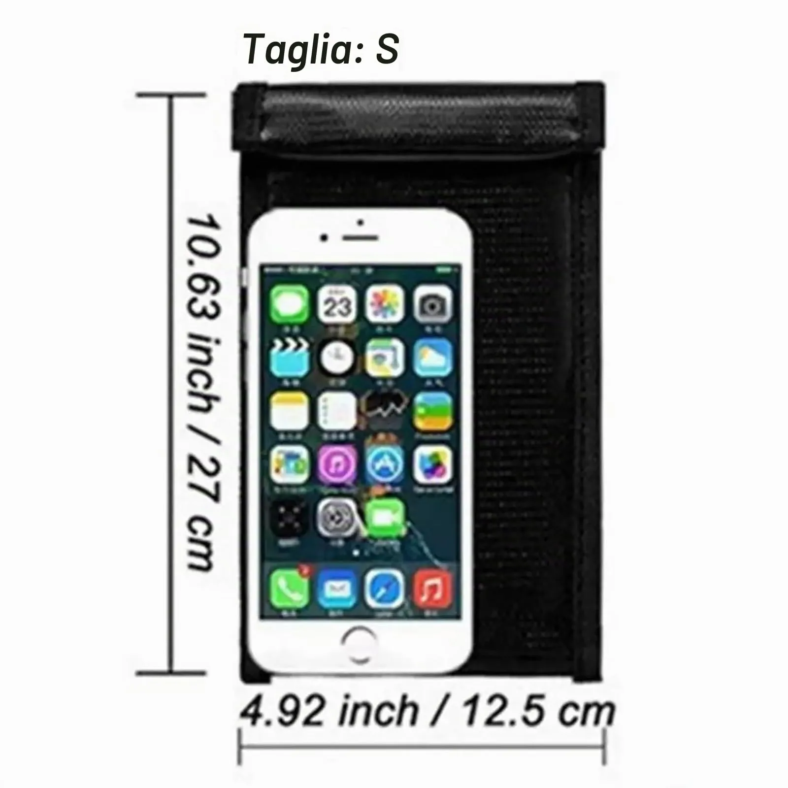 ELLENNE Borsa Faraday Schermata RFID, GPS,WiFi, 5G Smartphone Ignifuga NS - immagine 2