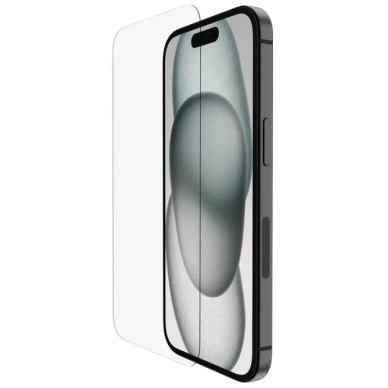 Pellicola protettiva Belkin UltraGlass 2 per iPhone 15 - immagine 1