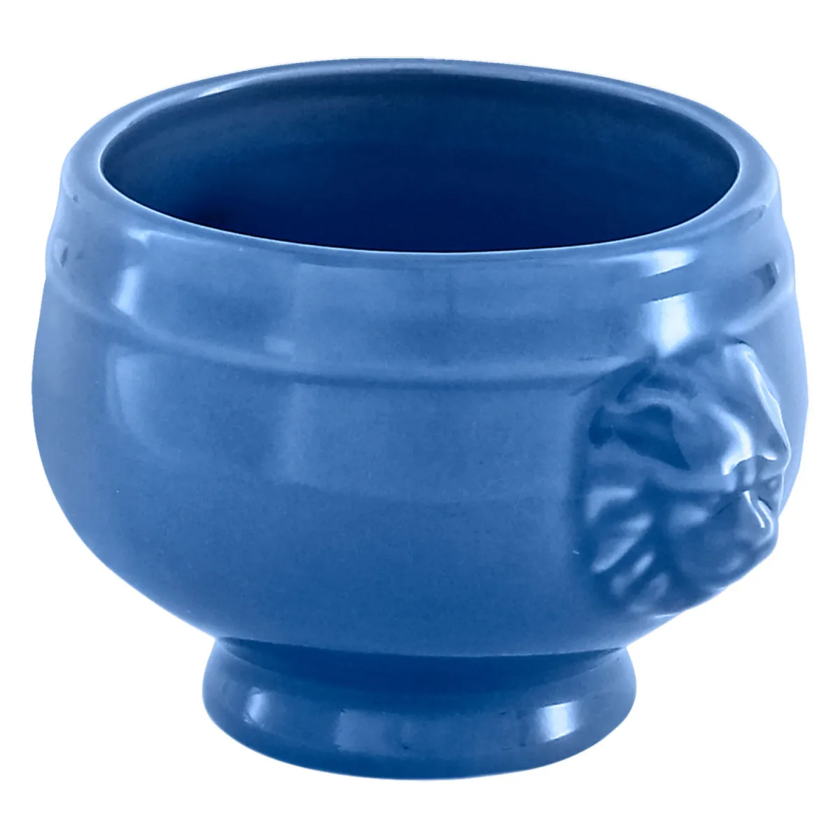 6x VEGA Terrina testa di leone Lowi; 130 ml, 6.5x5.5 cm (ØxH); blu chiaro; rotonda; 6 pz. / Pacco - immagine 1