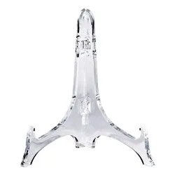 Esponi piatto 2 pz per d.120 mm LUXOR Trasparente 320 - immagine 1
