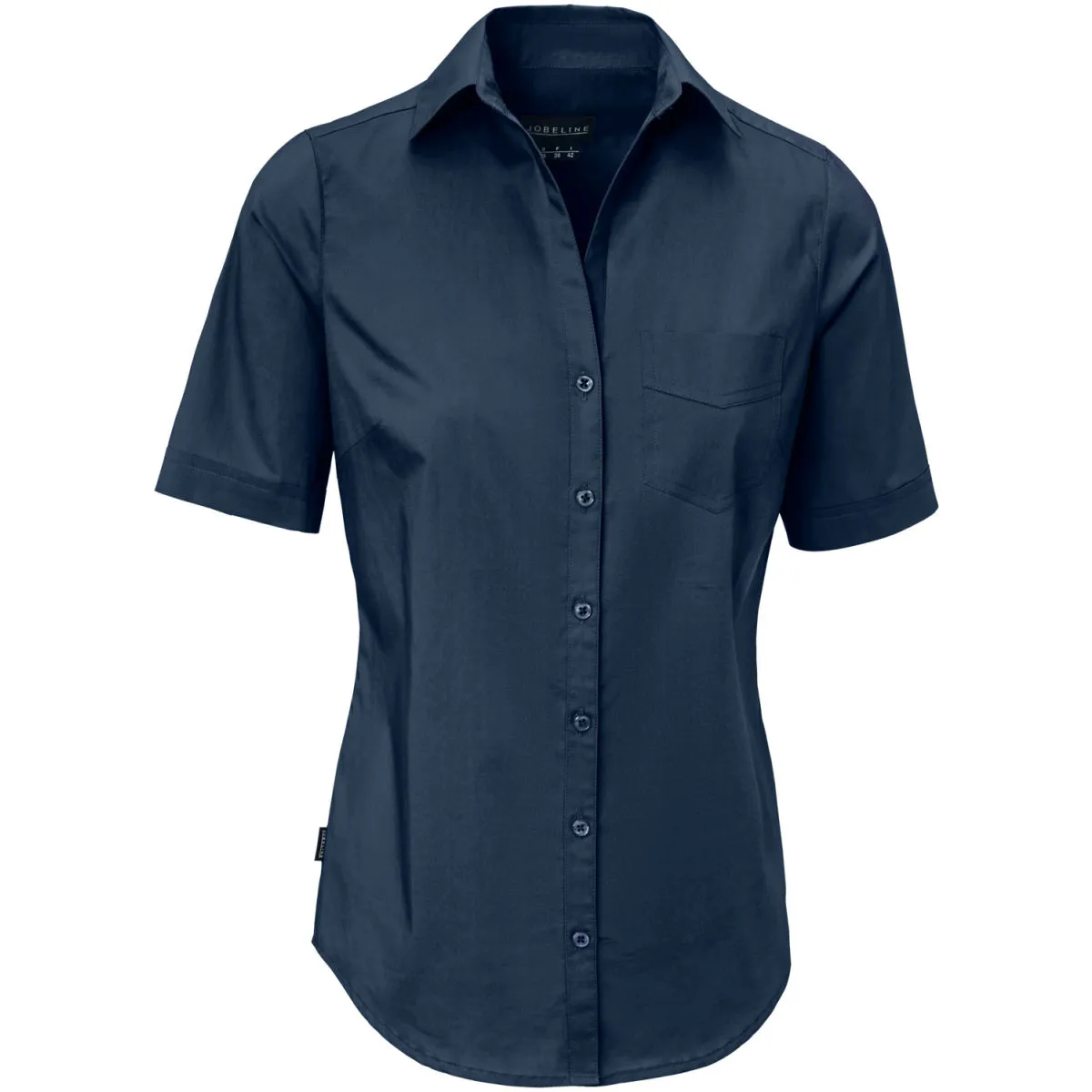 JOBELINE Camicetta Mik maniche corte; Taglia 40; blu navy - immagine 1