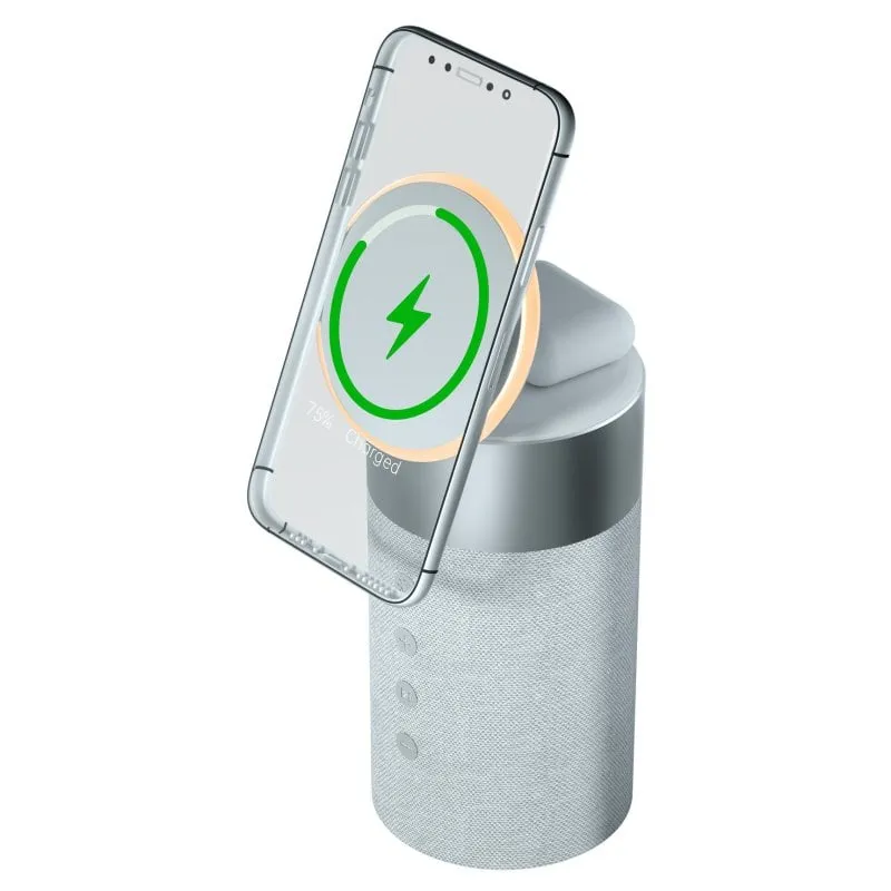Altoparlante Bluetooth BigBen + caricabatterie Magsafe 15W + 5W - immagine 1