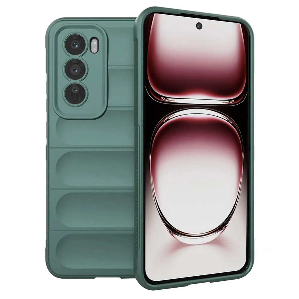 Custodia per Oppo Reno12 Pro, Techsuit, Magic Shield, Verde - immagine 1
