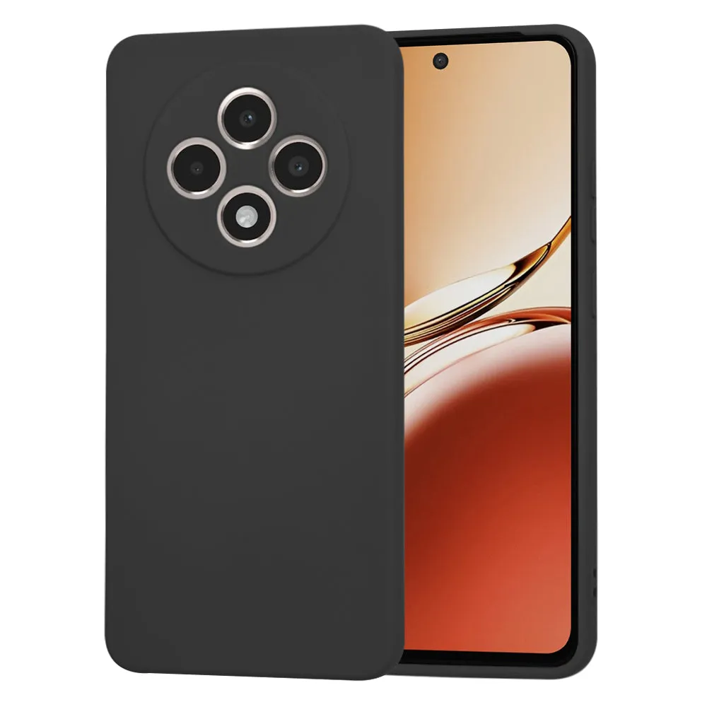 Custodia per Oppo Reno12 FS 5G / Reno12 FS 4G / Reno12 F 4G / Reno12 F, Techsuit, SoftFlex, Nera - immagine 1