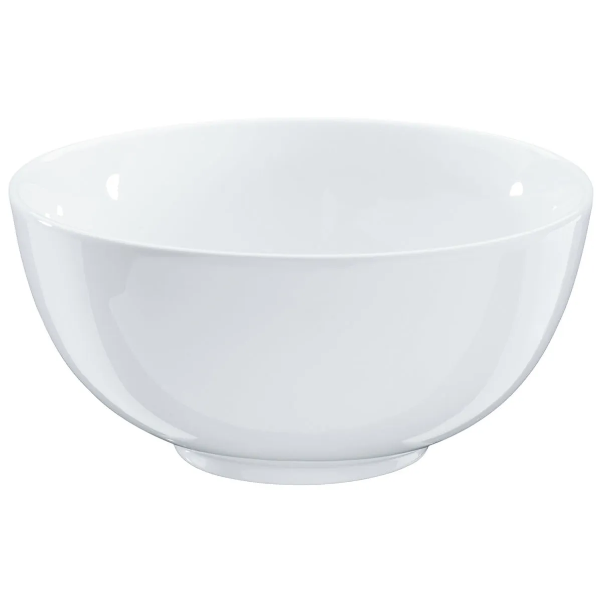 6x PULSIVA Ciotola Pola; 650 ml, 15x7.5 cm (ØxH); bianco; rotonda; 6 pz. / Pacco - immagine 1