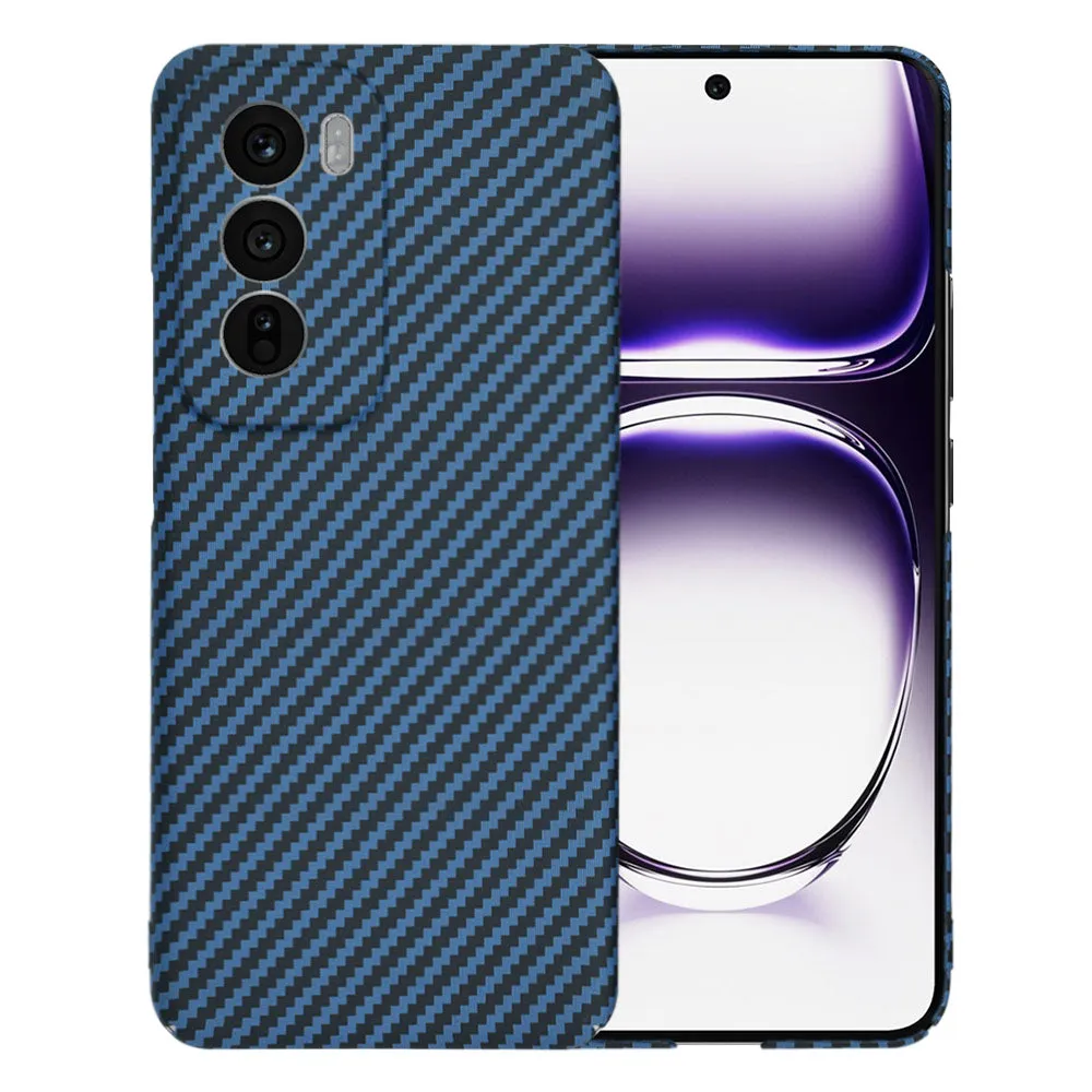 Custodia per Oppo Reno12, Techsuit, Carbonite FiberShell, Turchese - immagine 1