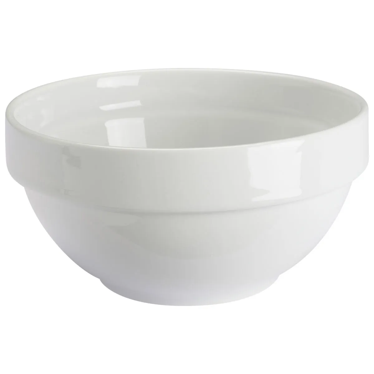 6x PULSIVA Ciotola Sao Paulo; 350 ml, 12x6 cm (ØxH); bianco; rotonda; 6 pz. / Pacco - immagine 1