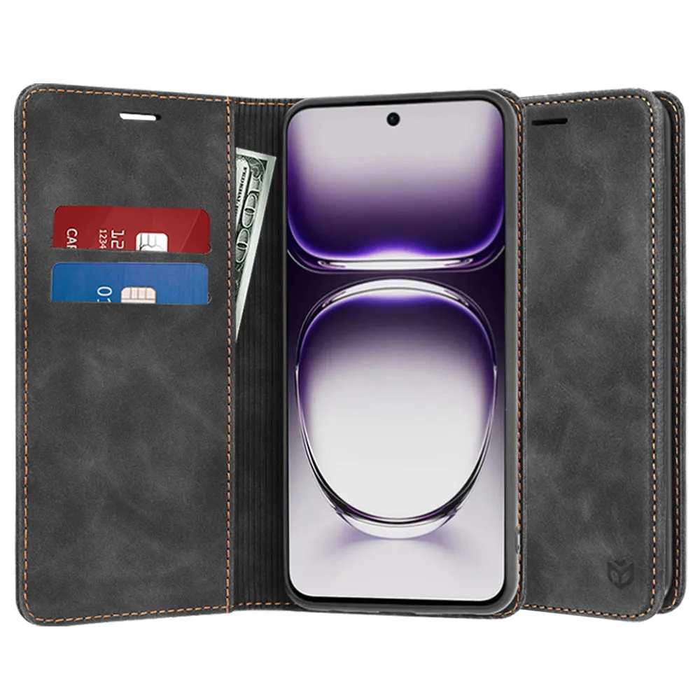 Custodia per Oppo Reno12, Techsuit, Confy, Nera - immagine 1