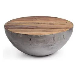 LANCASTER Tavolino Grigio (70cm) - immagine 1