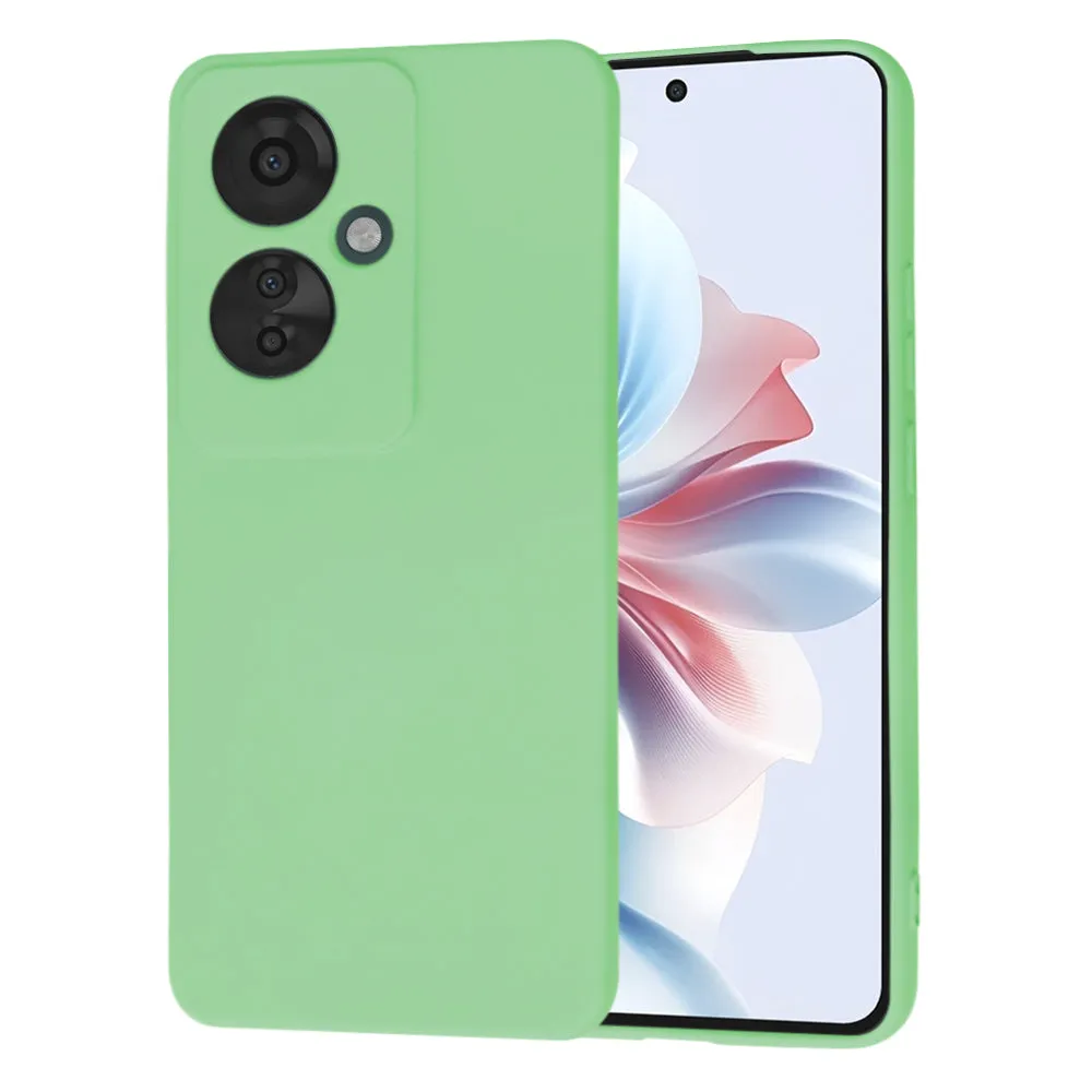 Custodia per Oppo Reno11 F, Techsuit, SoftFlex, Verde Chiaro - immagine 1