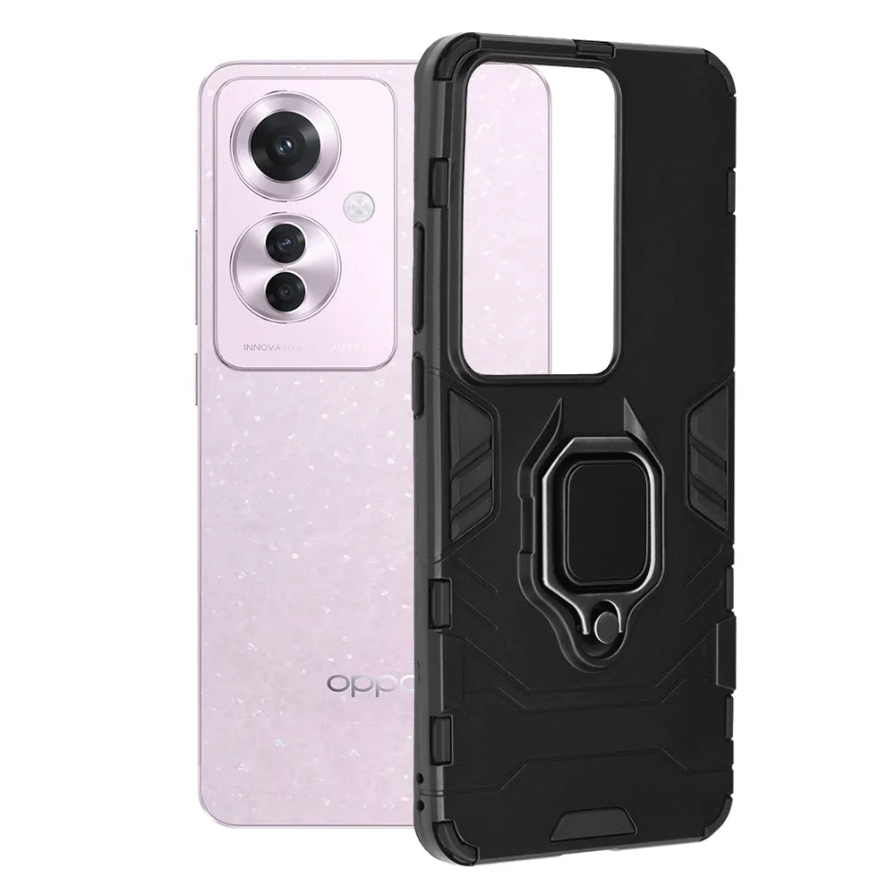 Custodia per Oppo Reno11 F, Techsuit, Shield, Nera - immagine 1