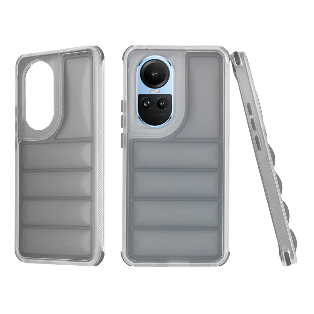 Custodia per Oppo Reno10 / Reno10 Pro, Techsuit, Wave Shield, Nera - immagine 1