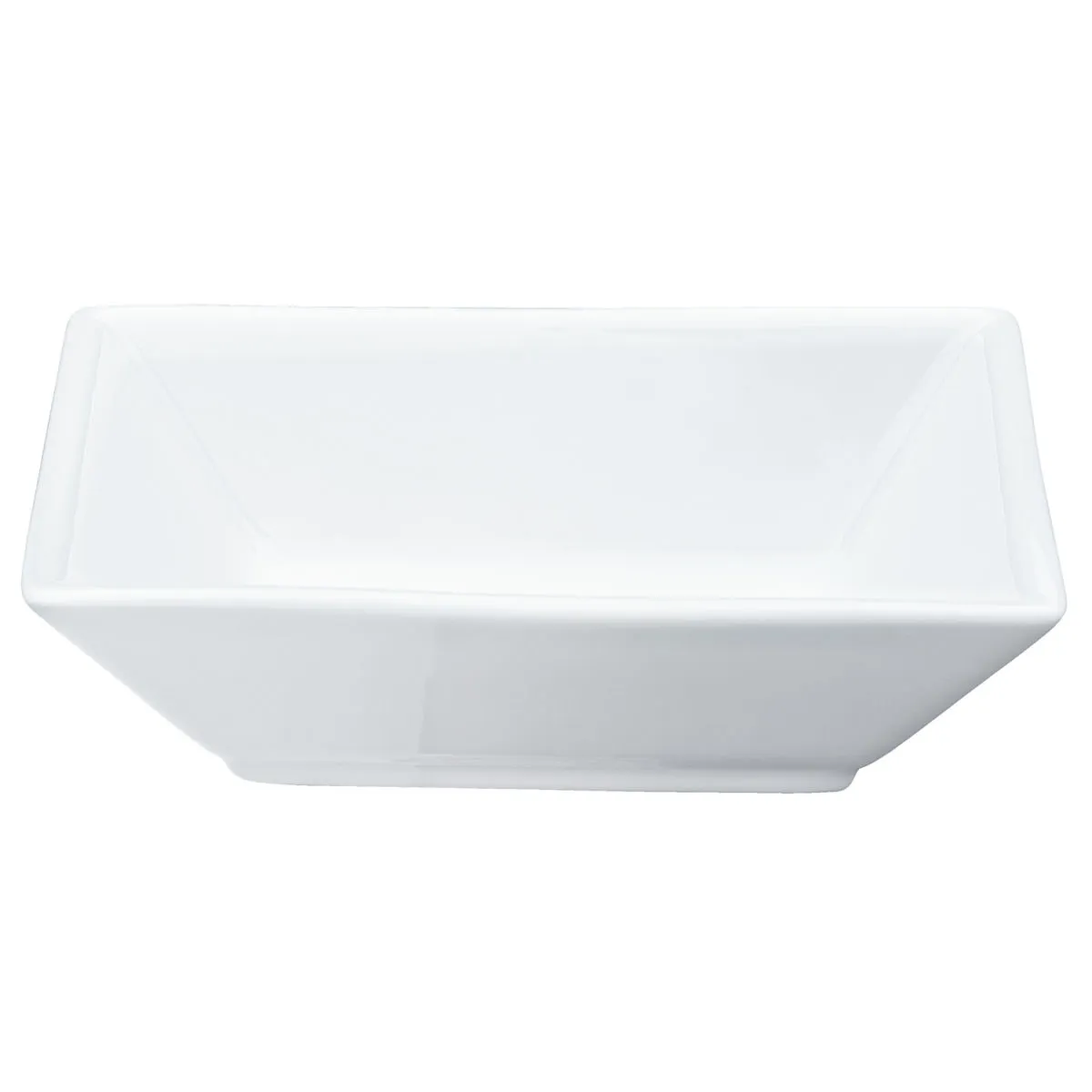 12x PULSIVA Ciotolina Teha; 50 ml, 10x7x3 cm (LxLxH); bianco; rettangolare; 12 pz. / Pacco - immagine 1
