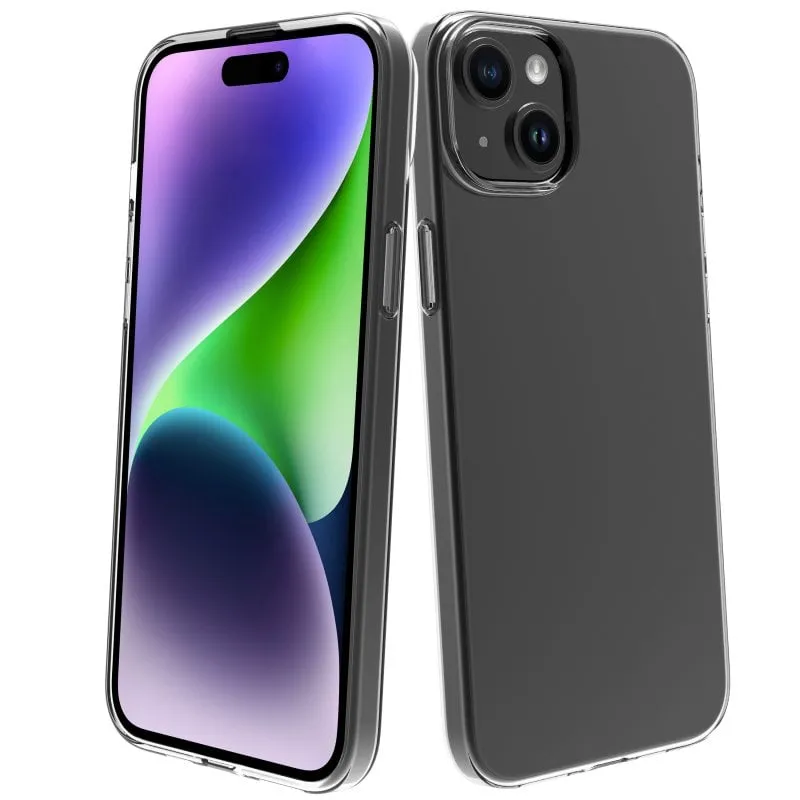 Custodia Muvit For Change Recycletek trasparente per iPhone 15 Plus - immagine 1
