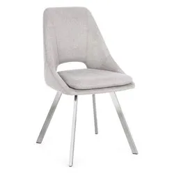 KASHAR Sedia Grigio chiaro - immagine 1