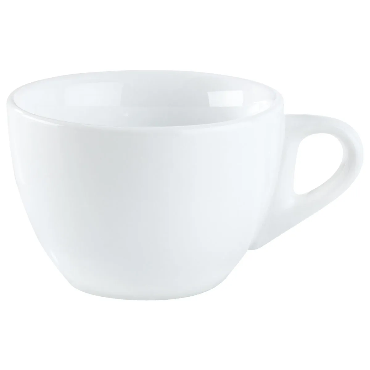6x PULSIVA Tazza cappuccino piccola Napoletana; 150 ml, 8.5x5.8 cm (ØxH); bianco; rotonda; 6 pz. / Pacco - immagine 1