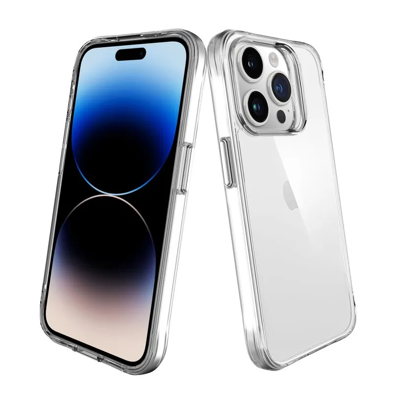 Custodia trasparente antiurto Muvit da 2 m per iPhone 15 Pro - immagine 1