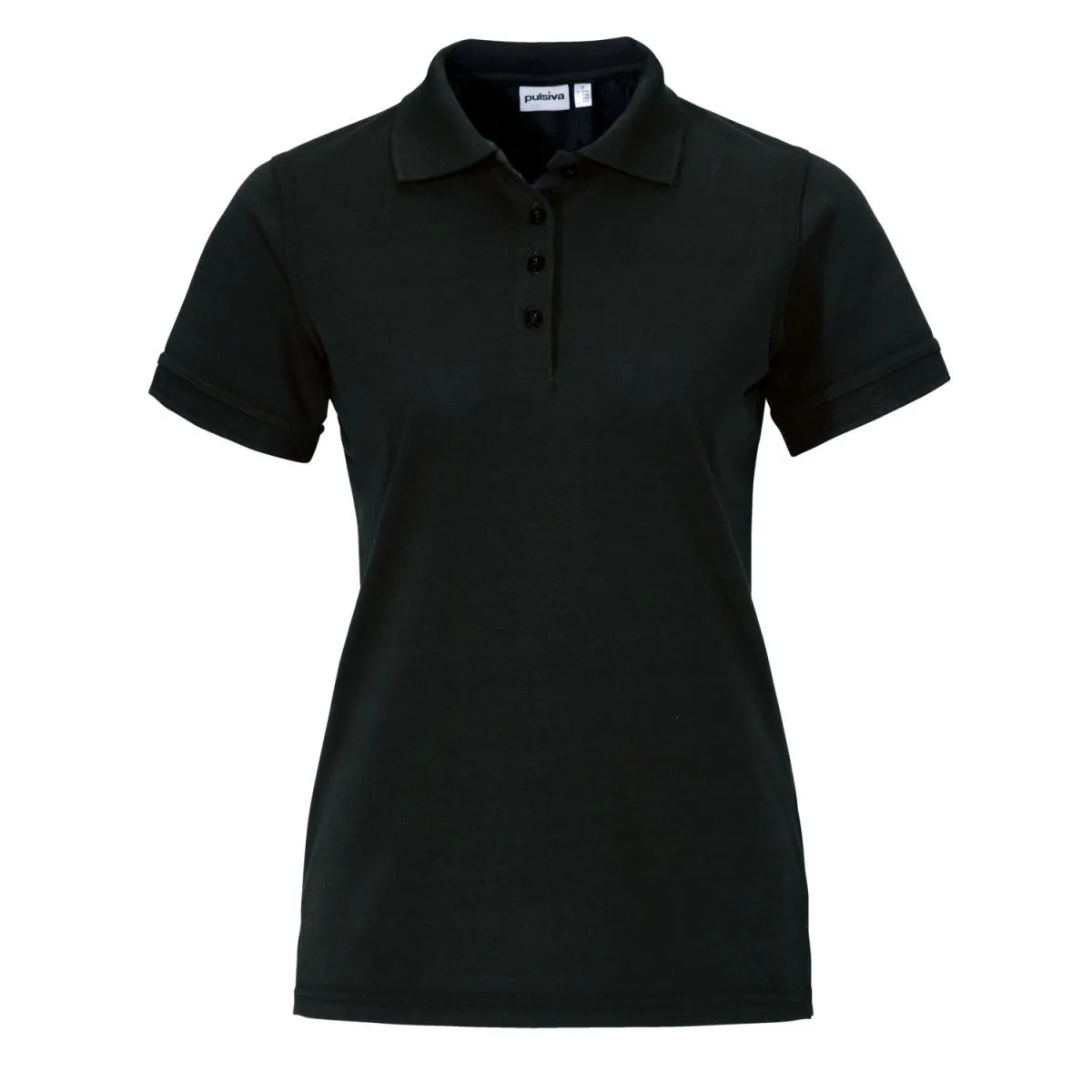 PULSIVA Polo da cameriera Sunny maniche corte; Taglia XS; nero - immagine 1