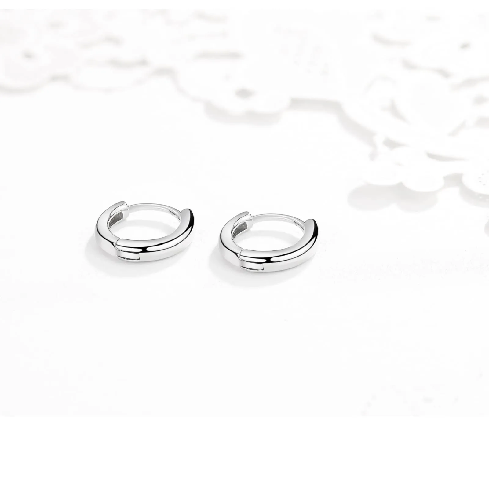 3 Paia Orecchini Cerchio Argento 925 per Donna,Orecchini Cerchio Donna Oro Piccoli Set Orecchino Uomo Nero Orecchini Neri Anallergici 6mm - immagine 7