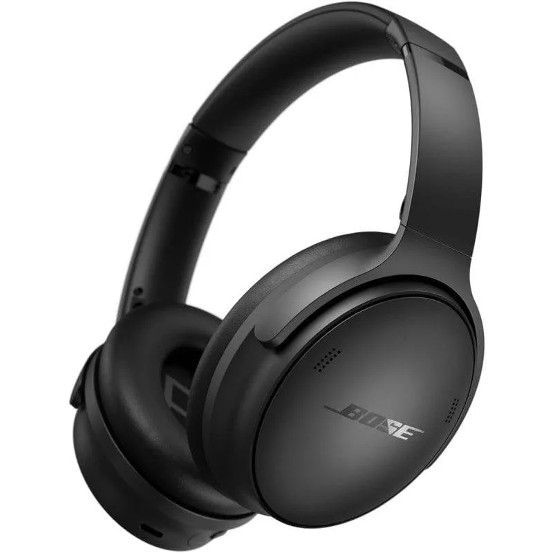 Cuffie Bose QuietComfort wireless Bluetooth con cancellazione rumore, comfort e 24h autonomia, nero - immagine 1