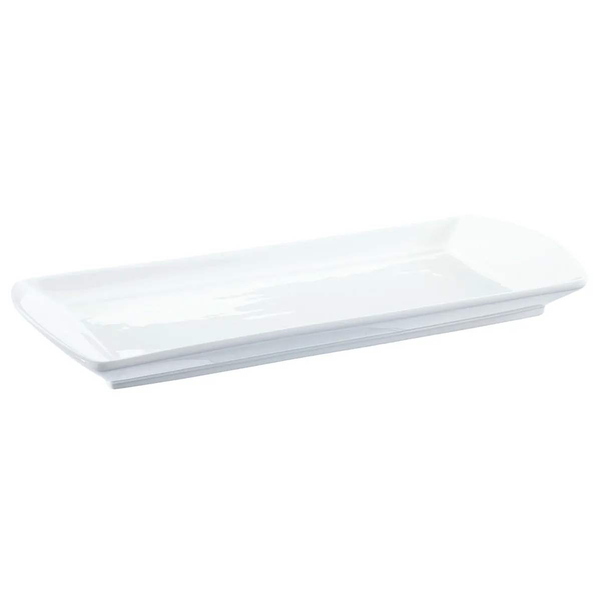 4x PULSIVA Piatto Loa; 29x12.5x2.5 cm (LxLxH); bianco; rettangolare; 4 pz. / Pacco - immagine 1
