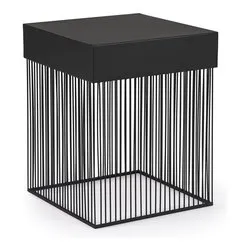 YASLINE Tavolino Nero (40cm) - immagine 1