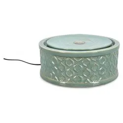 Fontanella interno con led (33,5x13,5cm) LYSA Verde 0780080 - immagine 1
