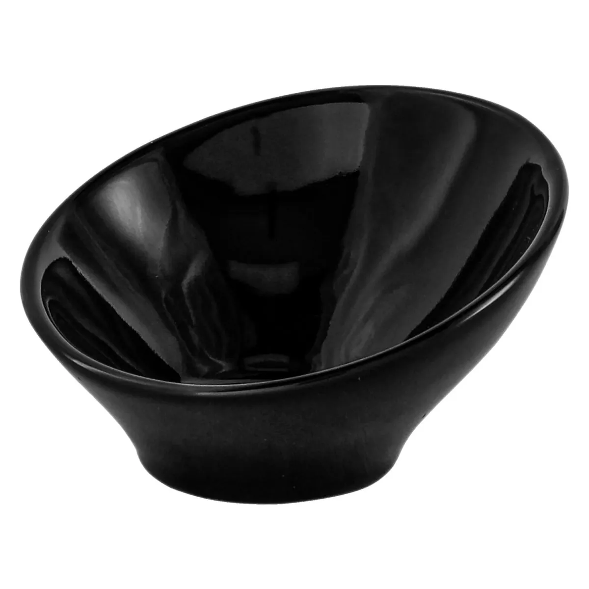 6x VEGA Mini ciotolina Pise; 40 ml, 8.8x5.2 cm (ØxH); nero; rotonda; 6 pz. / Pacco - immagine 1