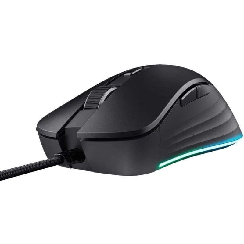 Trust GXT924 YBAR+ mouse Mano destra USB tipo A Ottico 25600 DPI - immagine 1