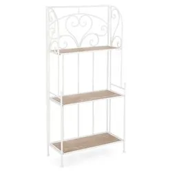 GUENDA Scaffale arredo Bianco (60x125hcm) - immagine 1